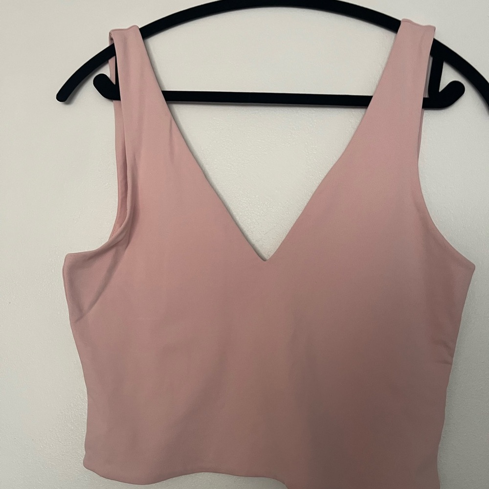 Elegant Pink Sleeveless Top